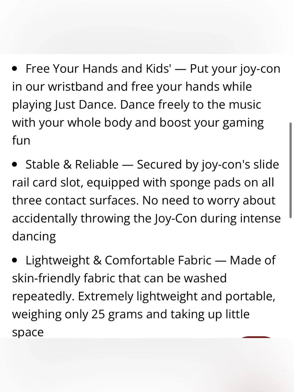 Wristbands Accessory Pack for NINTENDO SWITCH (4-Pack)